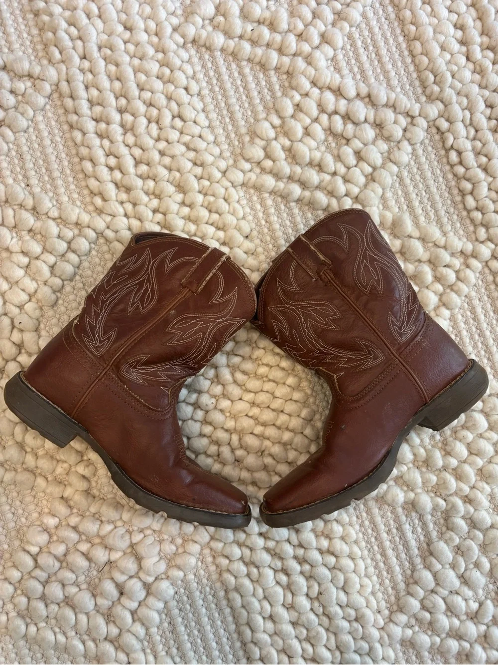 Durango Kid’s Lil’ Rodeo Brown Western Cowboy boots little kids Size 3M